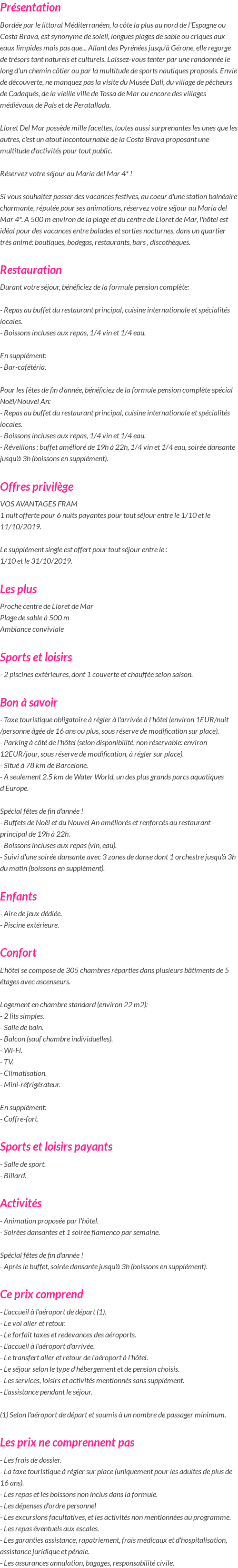 Présentation