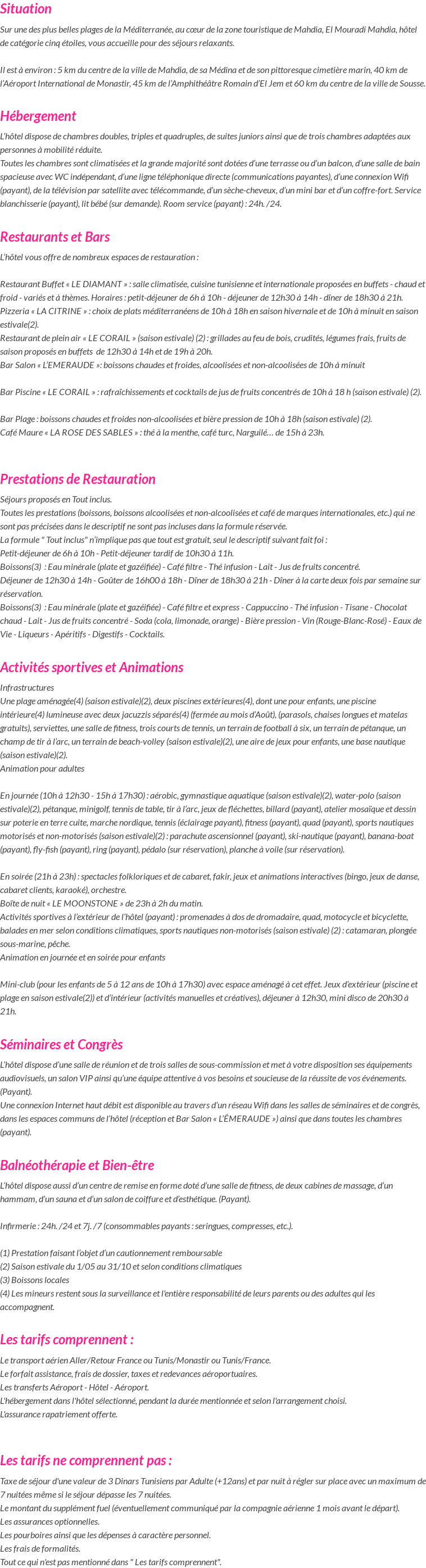 Présentation