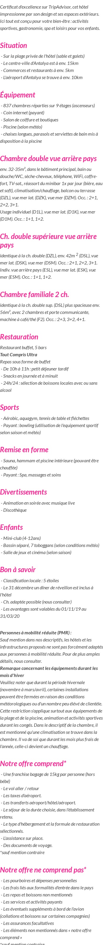 Présentation
