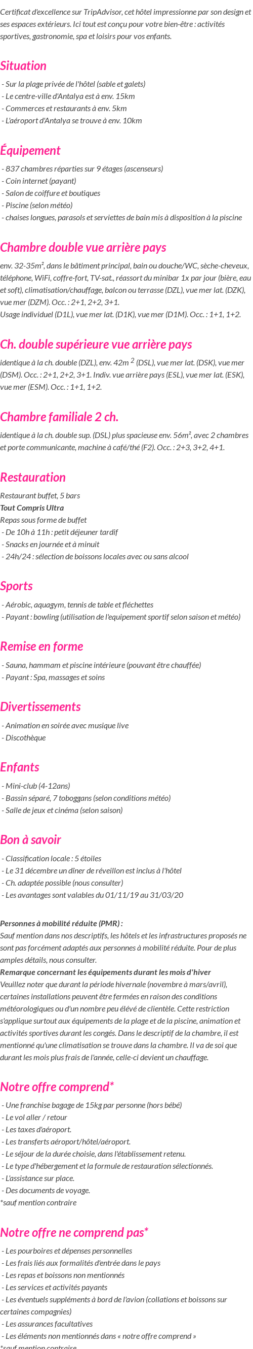 Présentation