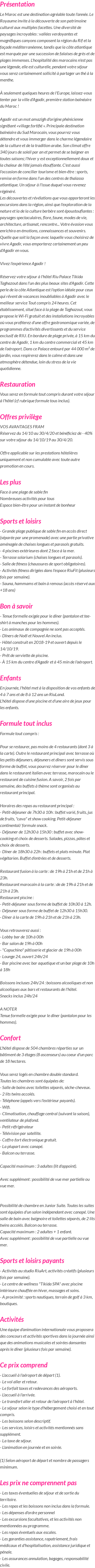 Présentation