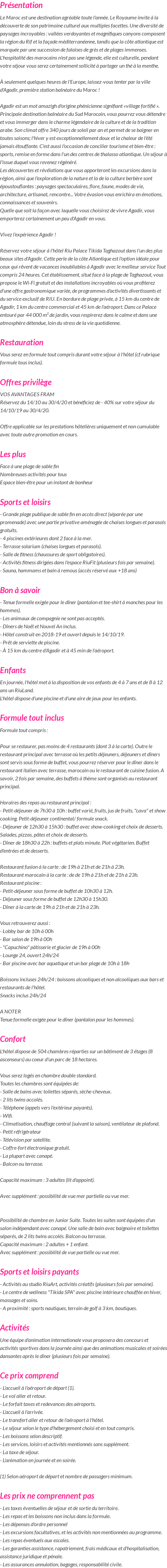Présentation