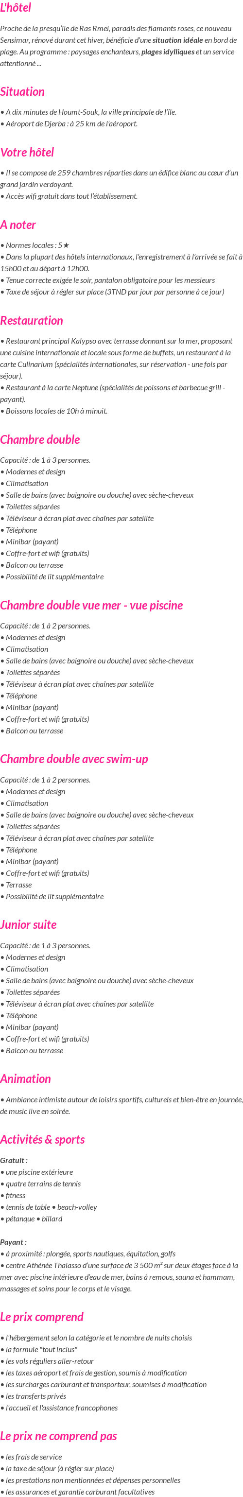 Présentation