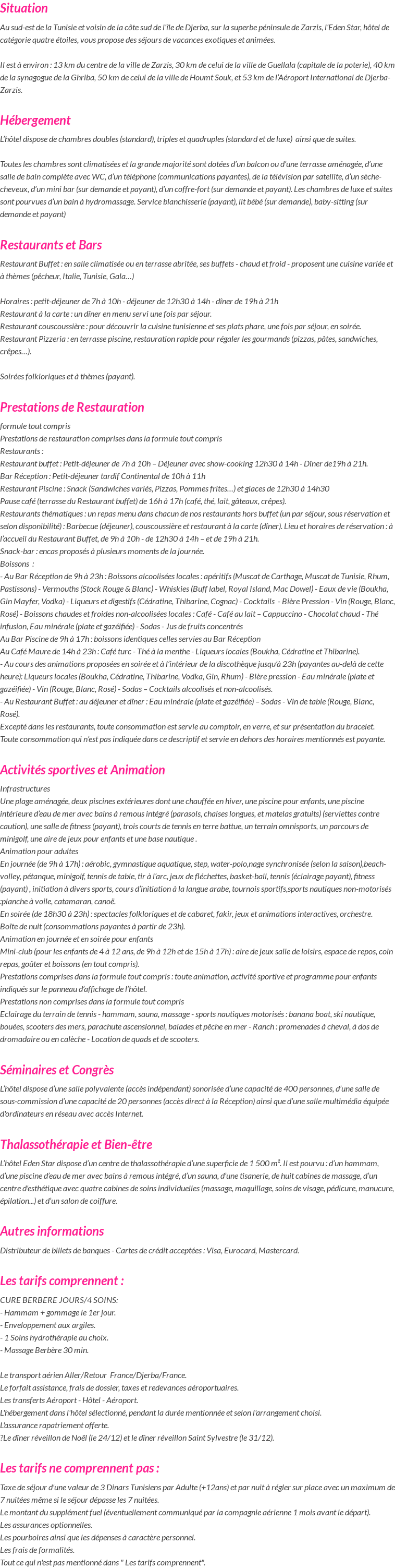 Présentation