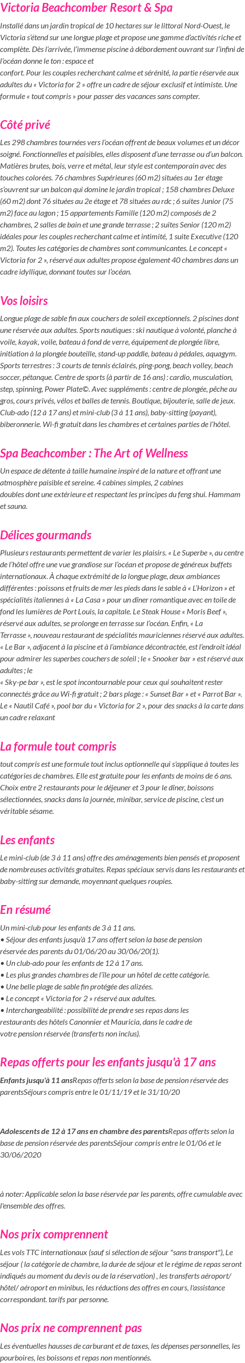 Présentation
