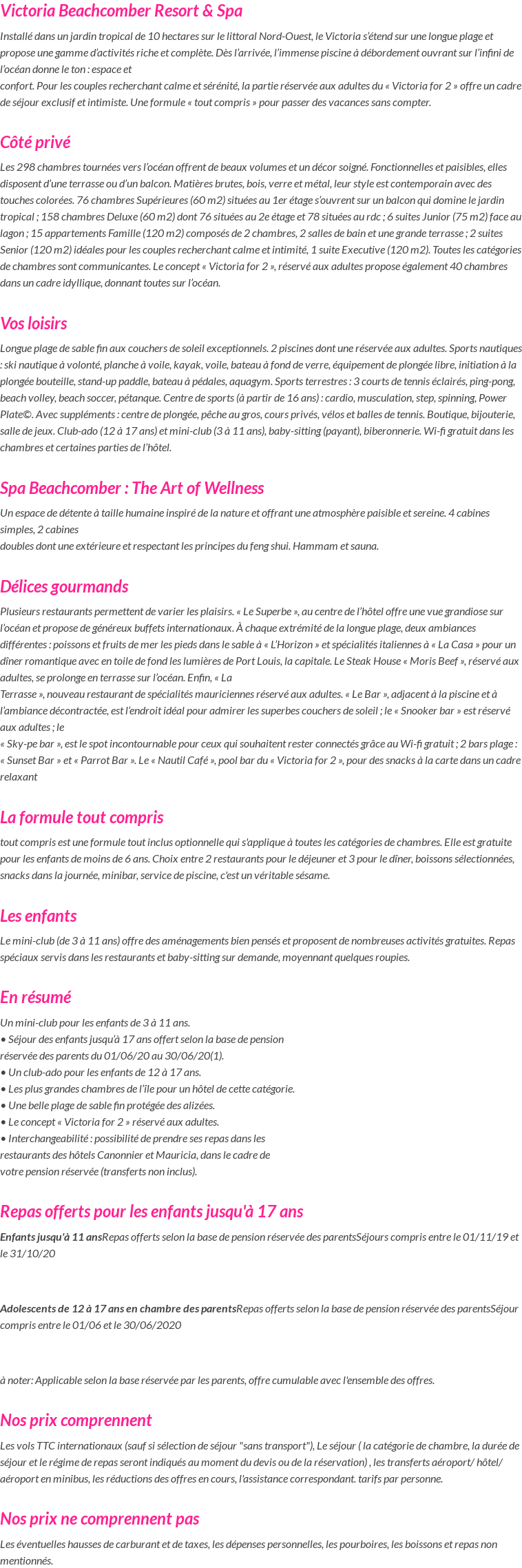 Présentation