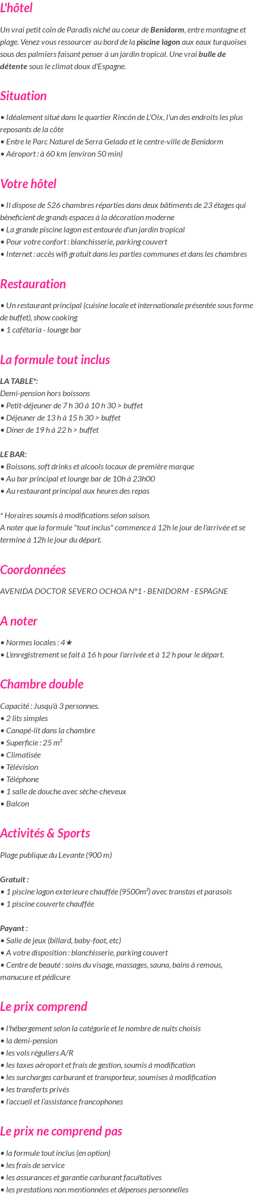 Présentation
