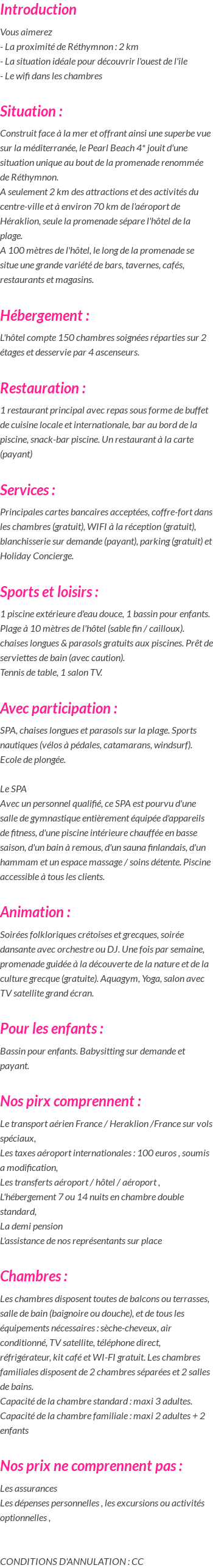 Présentation