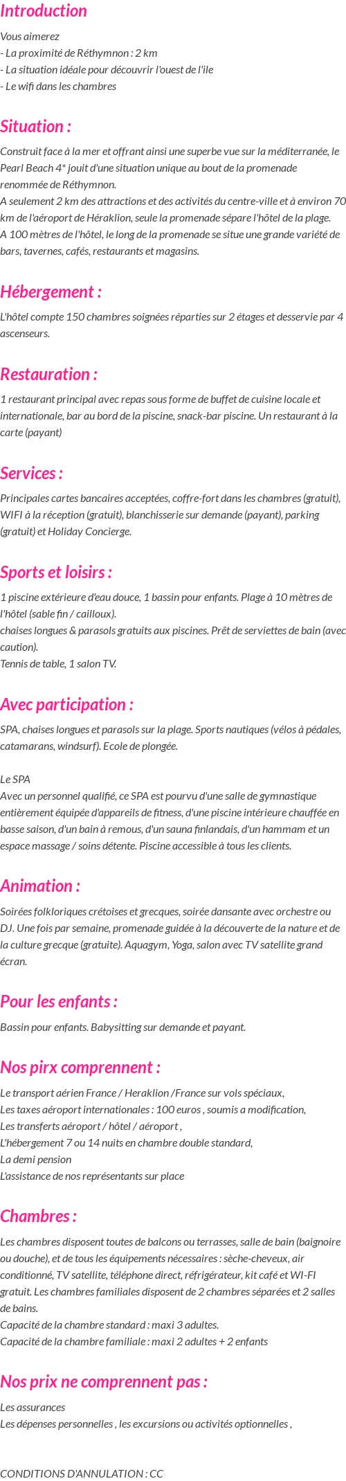 Présentation