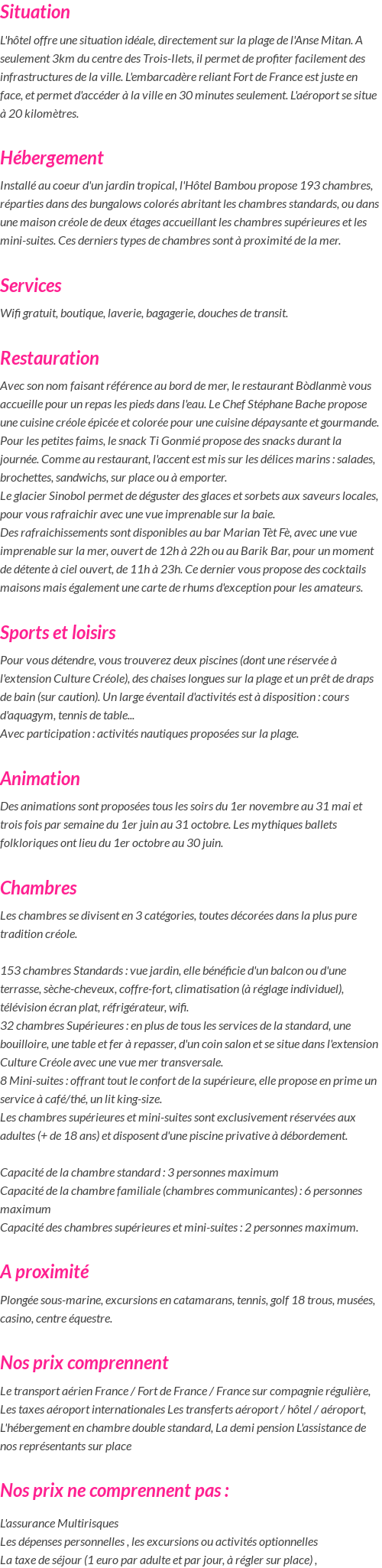 Présentation