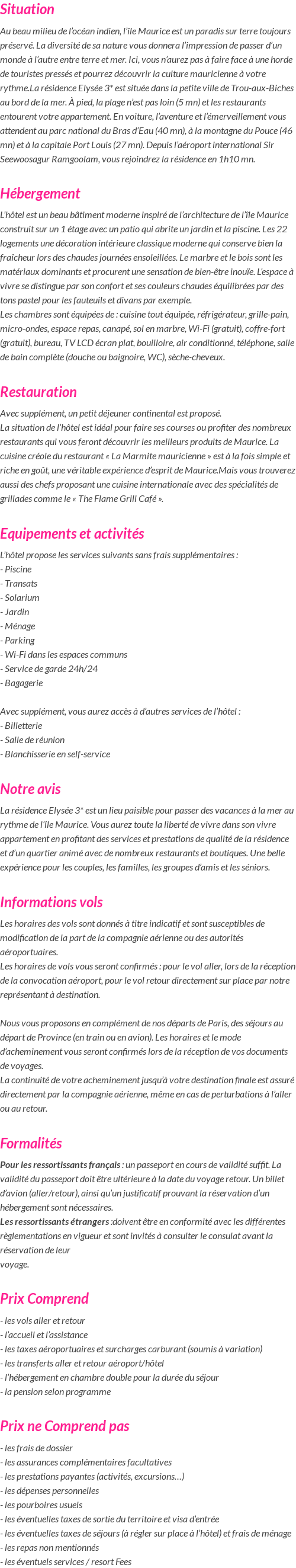 Présentation