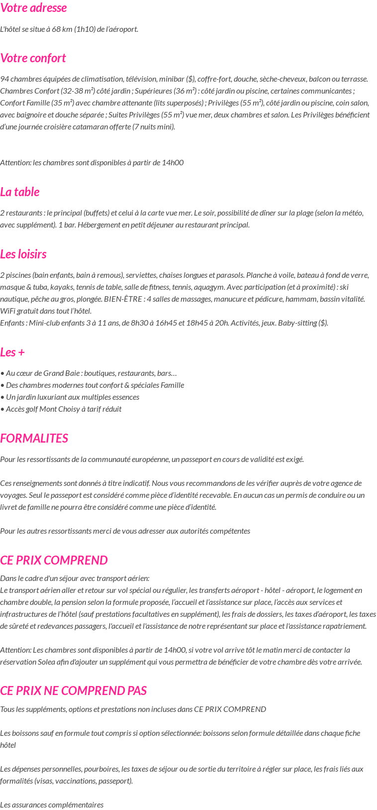 Présentation