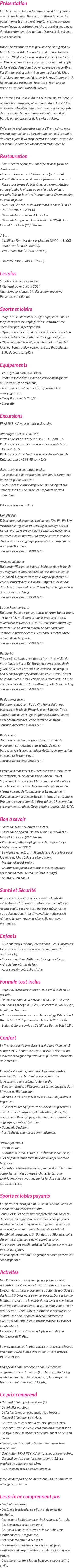 Présentation