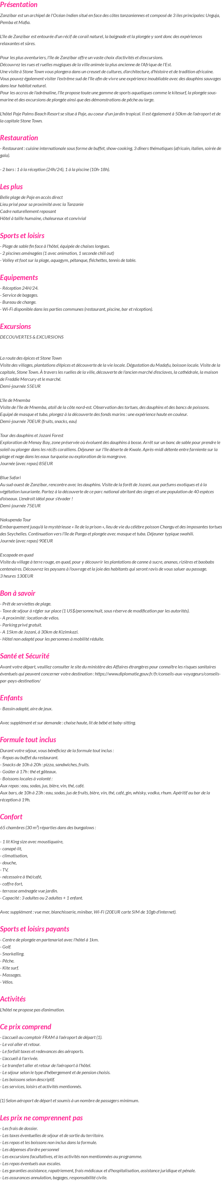 Présentation
