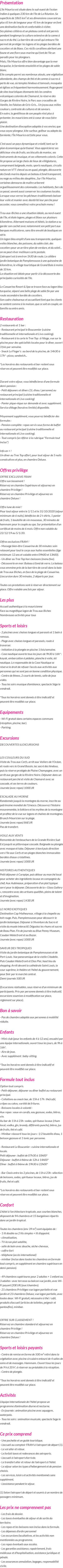 Présentation