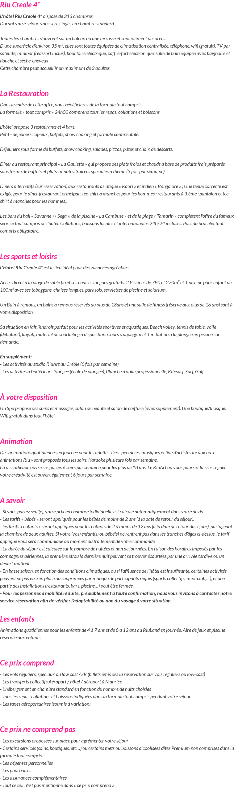 Présentation