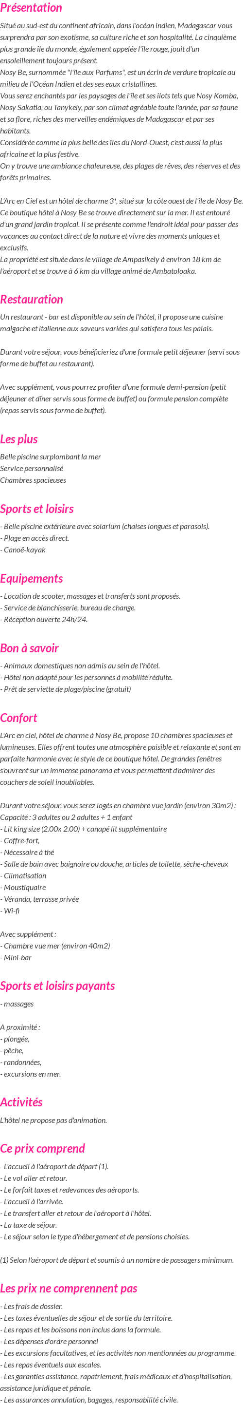 Présentation