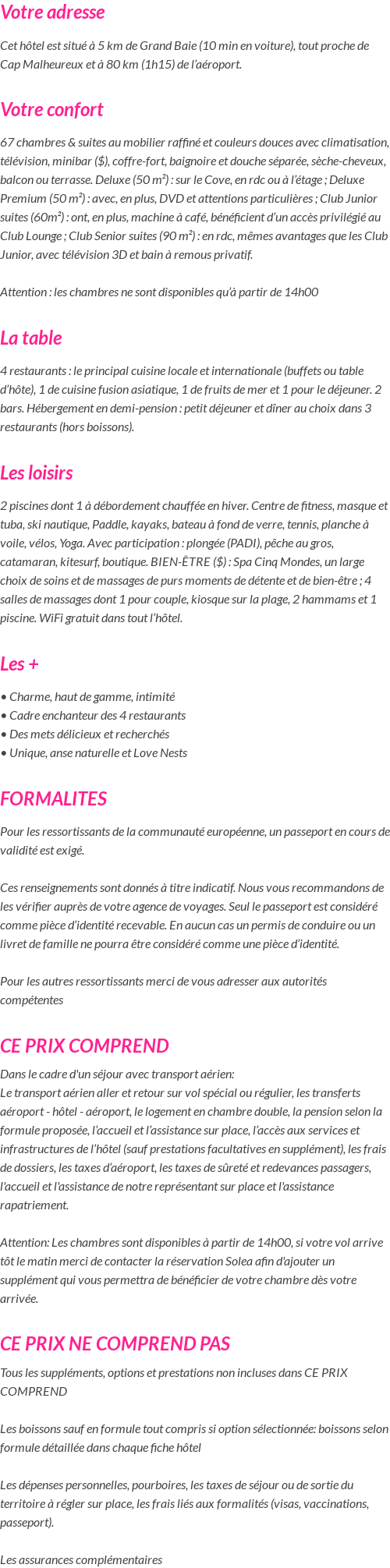 Présentation