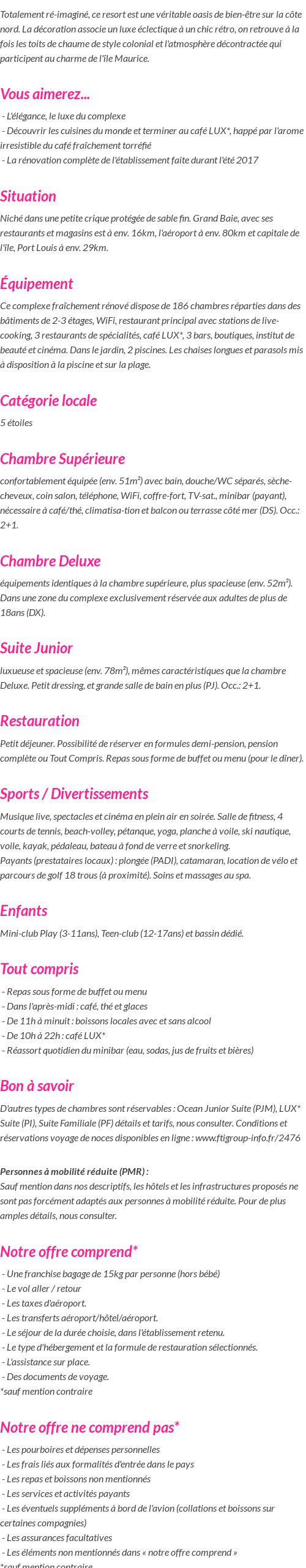 Présentation
