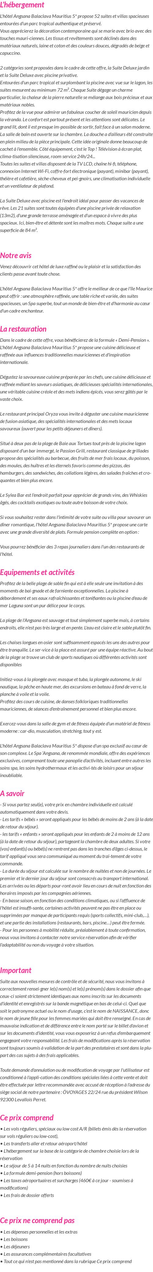 Présentation