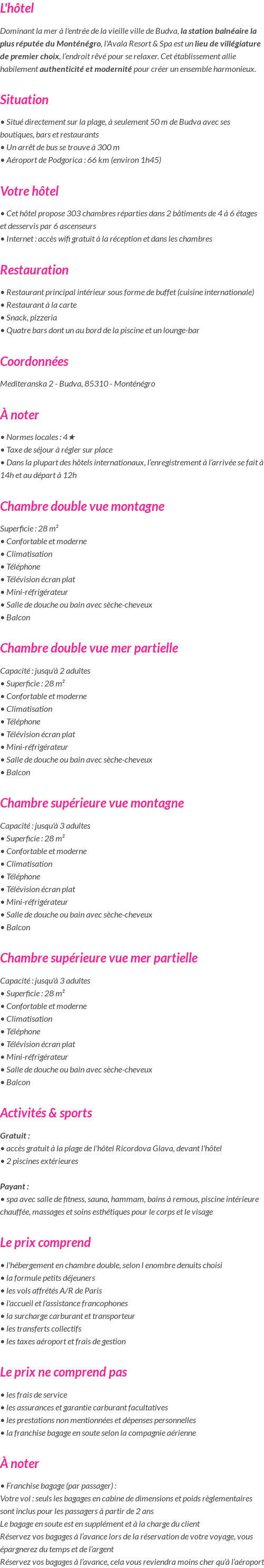Présentation
