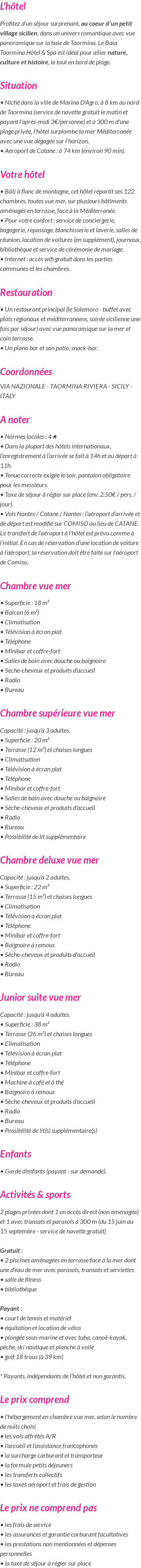 Présentation