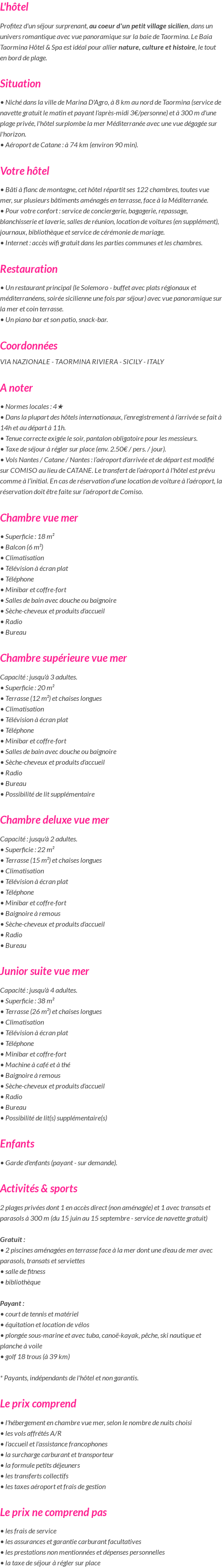 Présentation