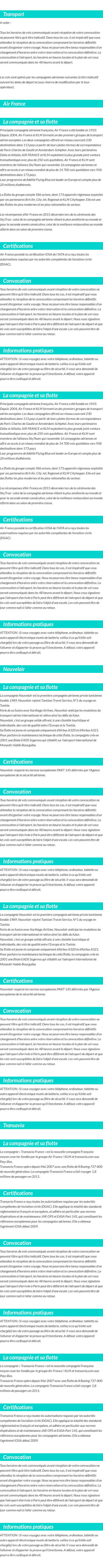 Transport