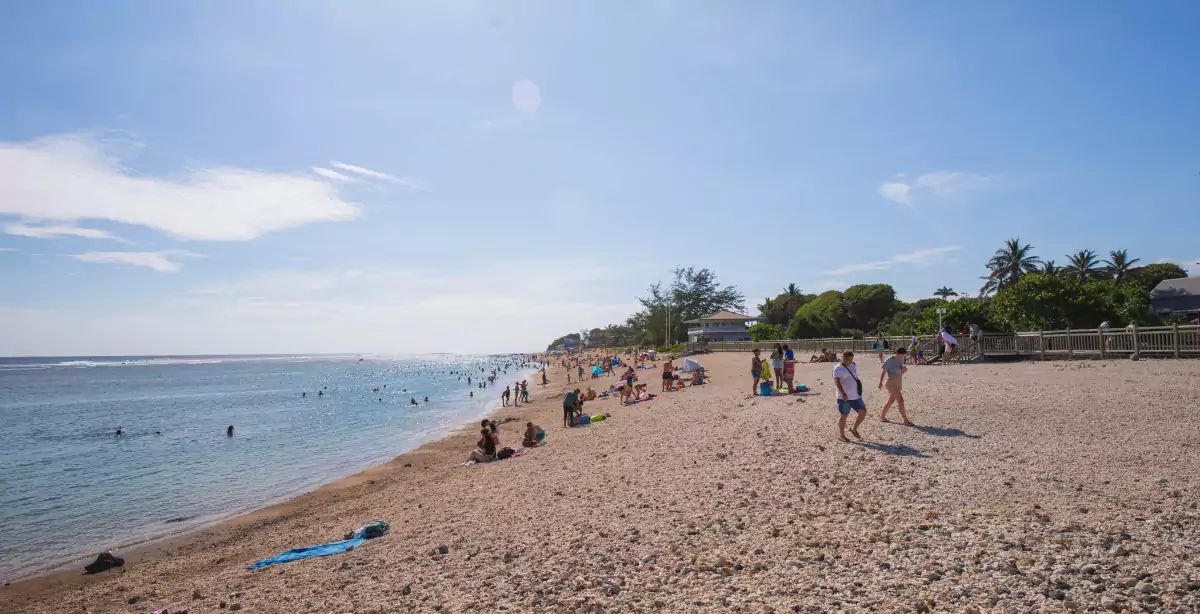 Plage à Saint-Pierre à la Réunion