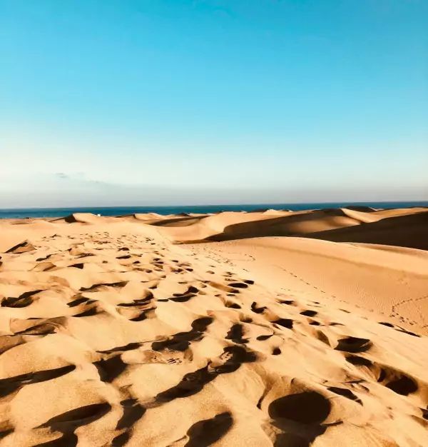 Les dunes de Maspalomas à Grande Canarie