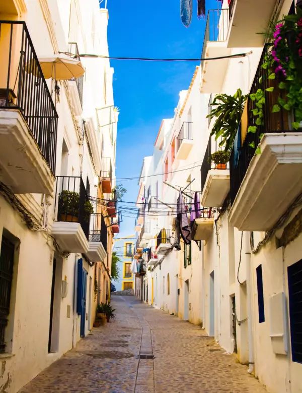 Ruelle à Dalt Vila, Ibiza