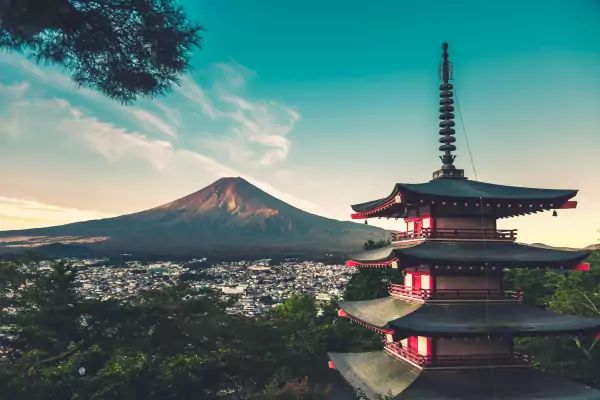 Le Mont Fuji au Japon