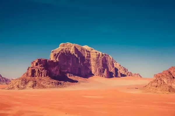 Le désert de Wadi Rum