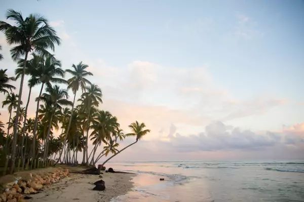 Plage Las Terrenas Samana Dominicaine