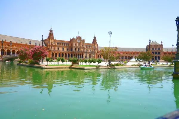 La Plaza de España, à Séville