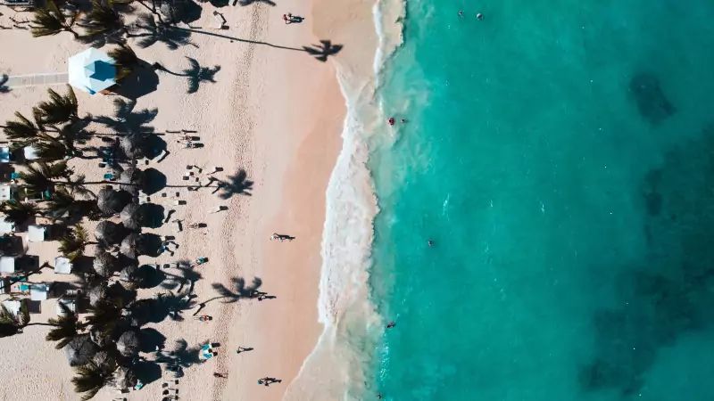 Plage à Punta Cana, République Dominicaine