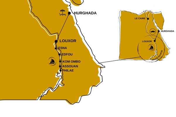 Combiné Des Mystères du Nil en Dahabeya à la Mer Rouge 4/5* pas cher photo 2