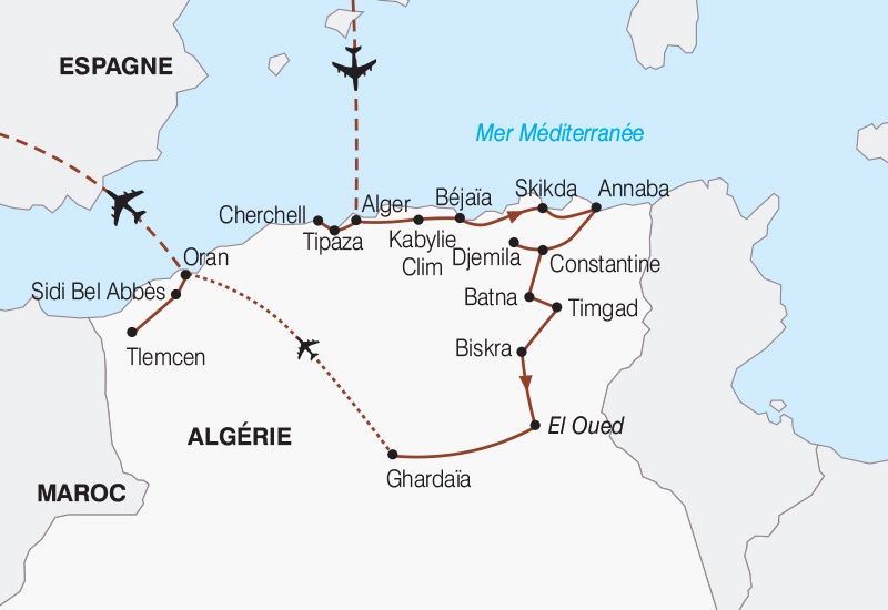 Circuit Le Grand Tour d'Algérie de Bab-el-Oued au Sahara pas cher photo 4