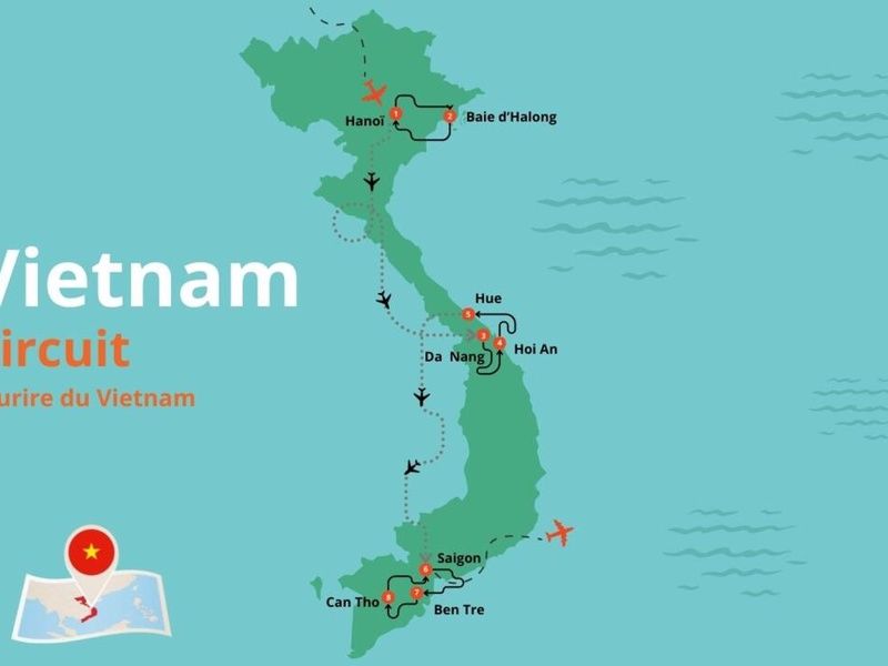 Circuit Privatif Sourires du Vietnam pas cher photo 2
