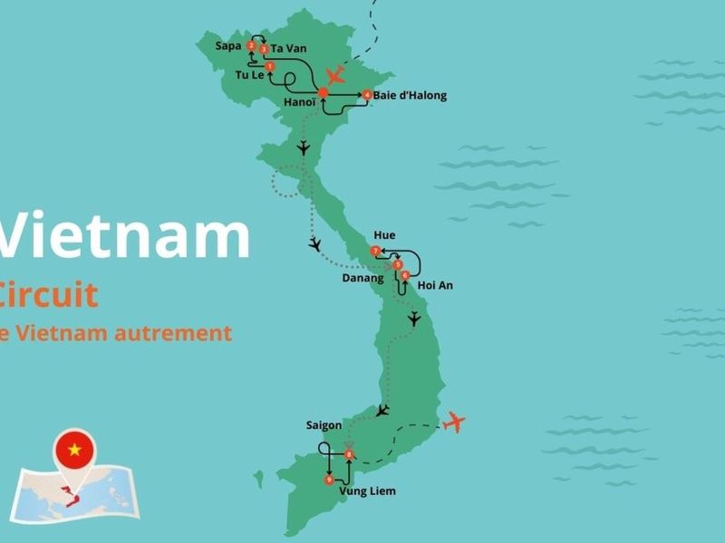 Circuit Privatif Le Vietnam Autrement pas cher photo 2
