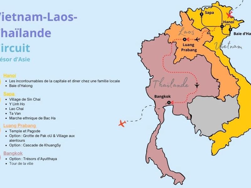 Circuit Privatif Trésors d'Asie - Vietnam, Laos & Thaïlande pas cher photo 2