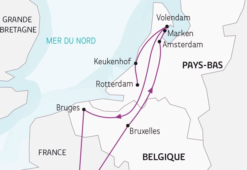 Circuit Les Pays-Bas, comme une fleur pas cher photo 10