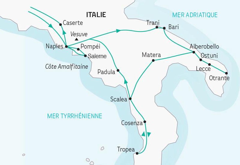 Circuit Le Grand sud de l'Italie (au départ du Sud de la France) pas cher photo 1