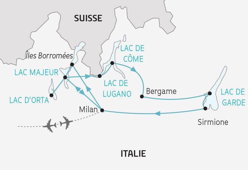 Circuit L'essentiel des Lacs Italiens pas cher photo 1