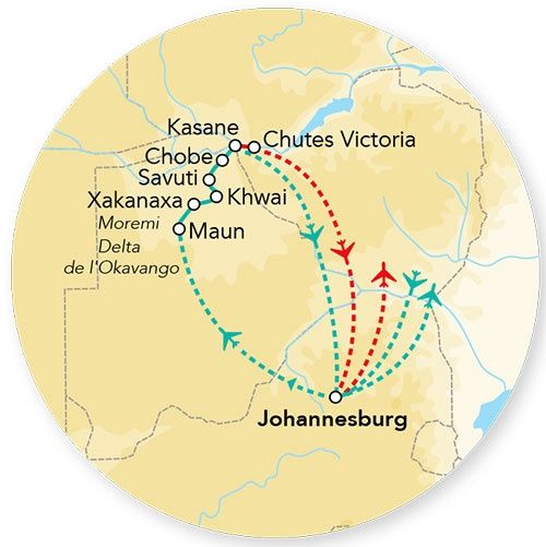 Immersion au Botswana 11J/8N - 2025 pas cher photo 6