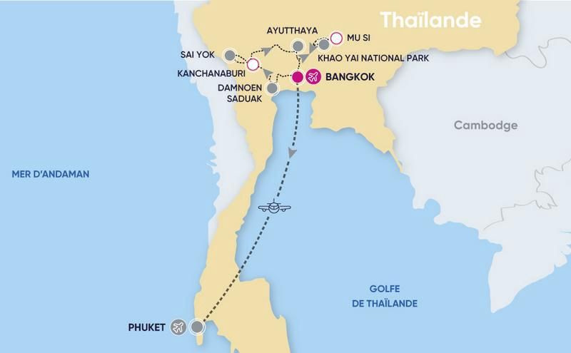 THAÏLANDE | 13j/10n - Circuit "Trésors authentiques du Siam 4*" avec possibilité d'extension balnéai pas cher photo 2