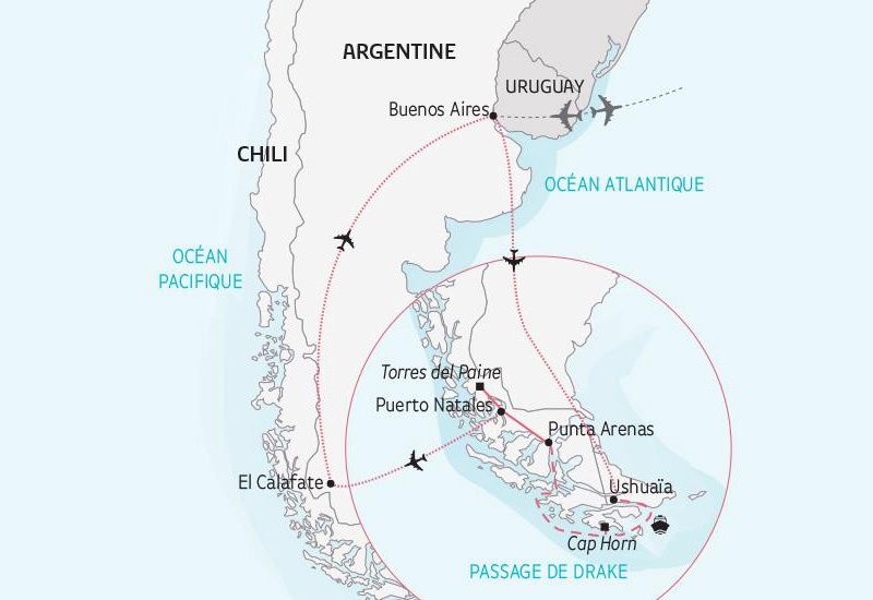 L'Argentine et le Chili, les merveilles de la Patagonie pas cher photo 1