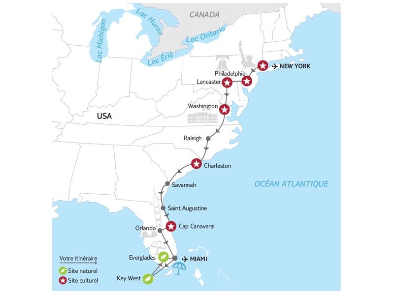 Circuit De New York à Miami, la côte est du nord au sud pas cher photo 18