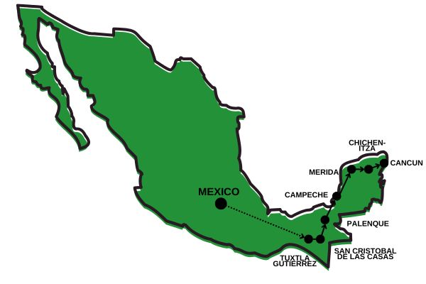 Circuit Odyssée Mexicaine : De Mexico au Yucatan pas cher photo 2