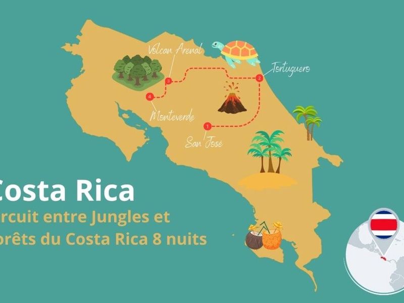 Circuit entre Jungles et Forêts du Costa Rica (petit groupe) pas cher photo 2